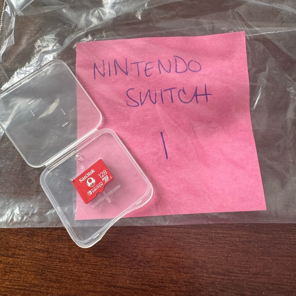 Nintendo Switch Red SD Card